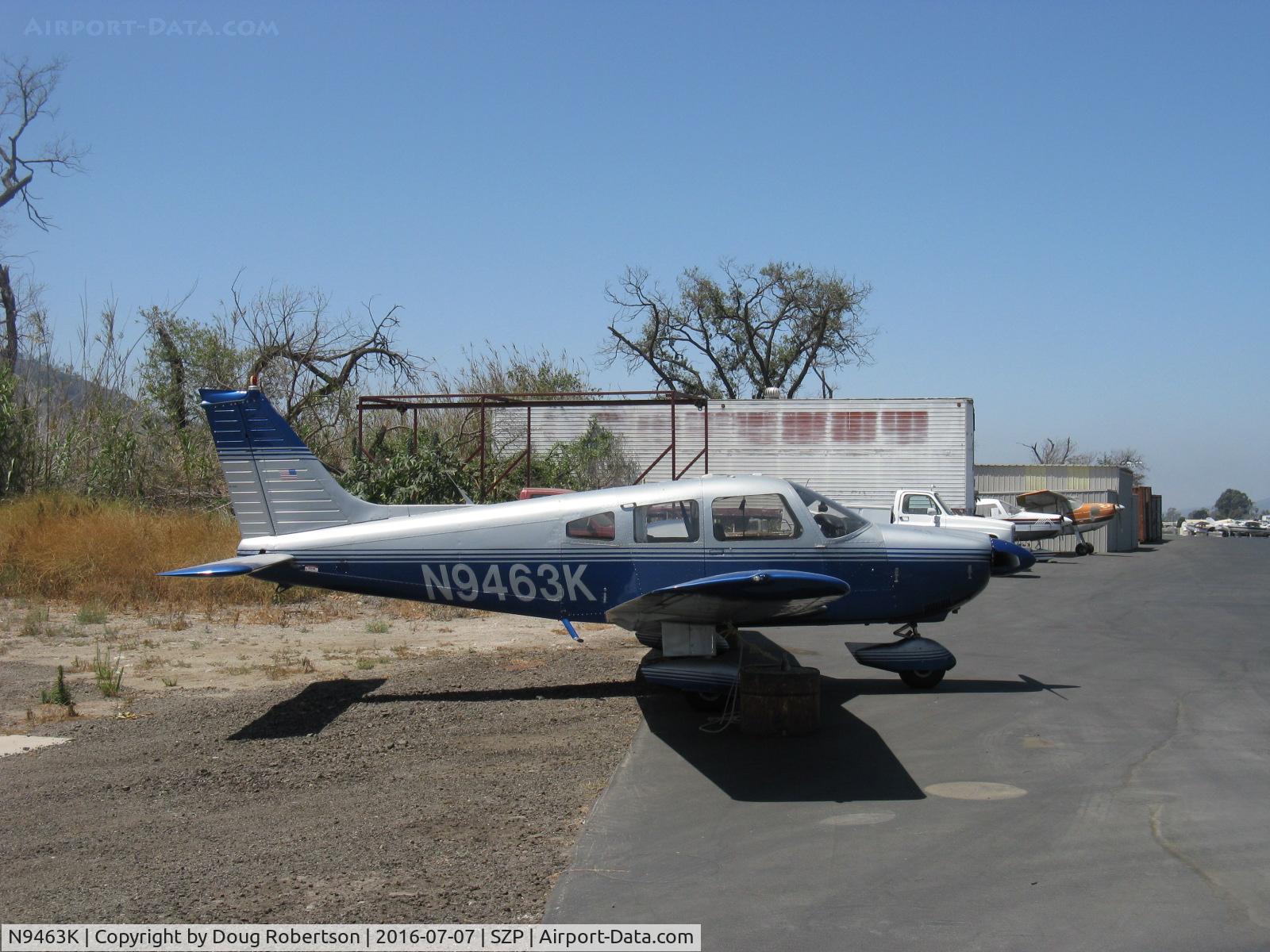 N9463K, 1976 Piper PA-28-181 Archer II C/N 28-7690253, 1976 Piper PA-28-181 ARCHER II, Lycoming O&VO-360 180 Hp