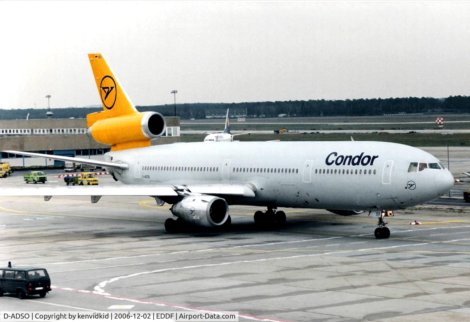D-ADSO, 1980 McDonnell Douglas DC-10-30 C/N 48252, Condor