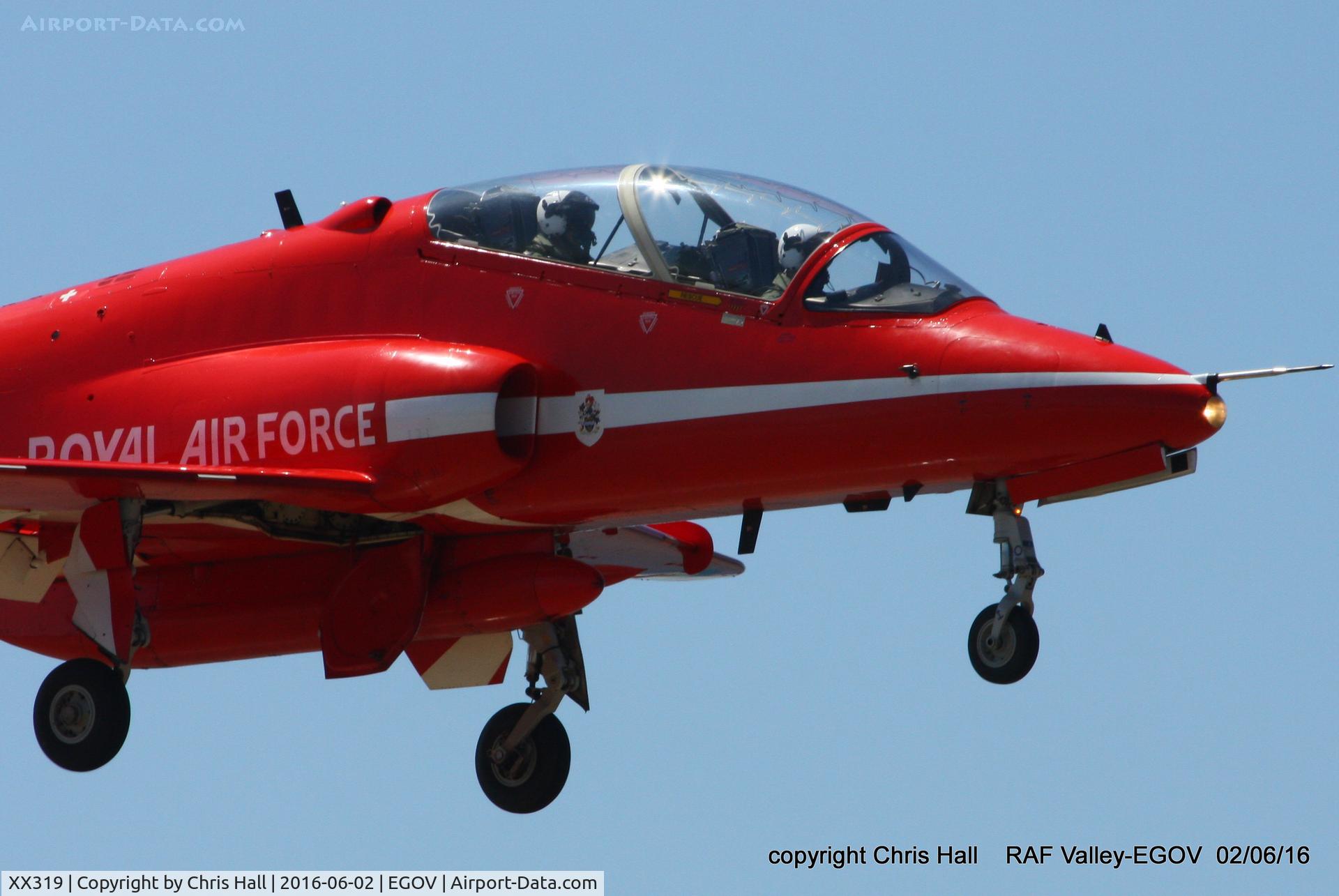 XX319, 1980 Hawker Siddeley Hawk T.1A C/N 162/312144, RAF Valley Families Day