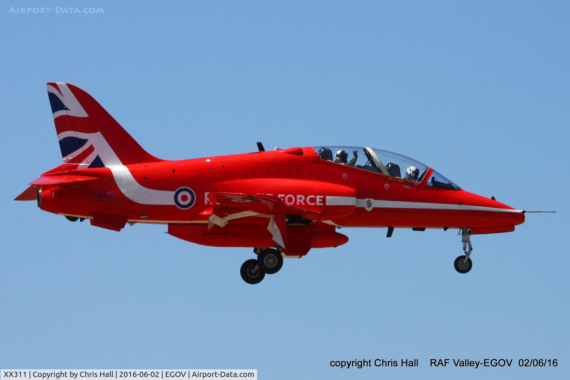 XX311, 1980 Hawker Siddeley Hawk T.1 C/N 147/312136, RAF Valley Families Day