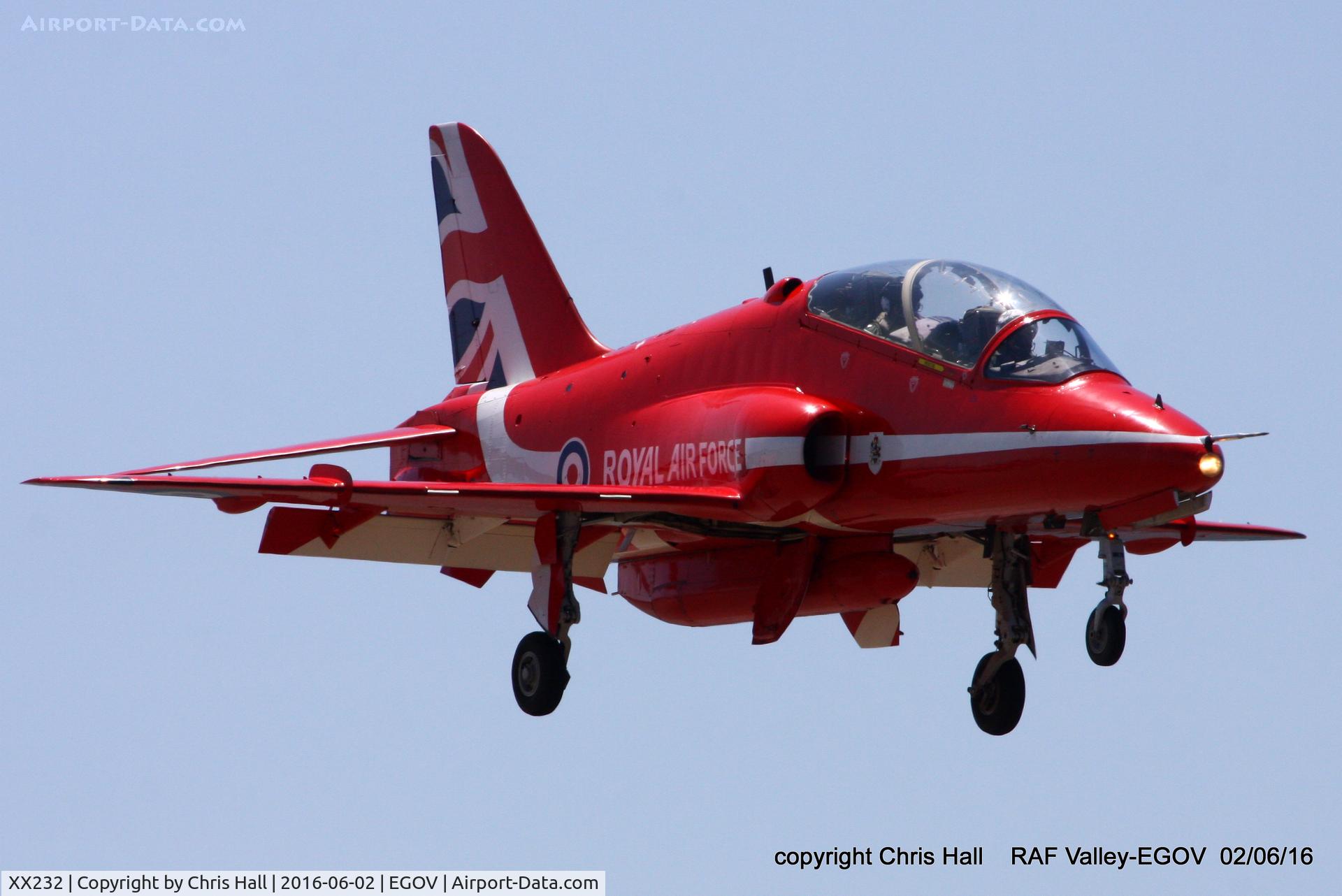 XX232, 1978 Hawker Siddeley Hawk T.1 C/N 068/312068, RAF Valley Families Day