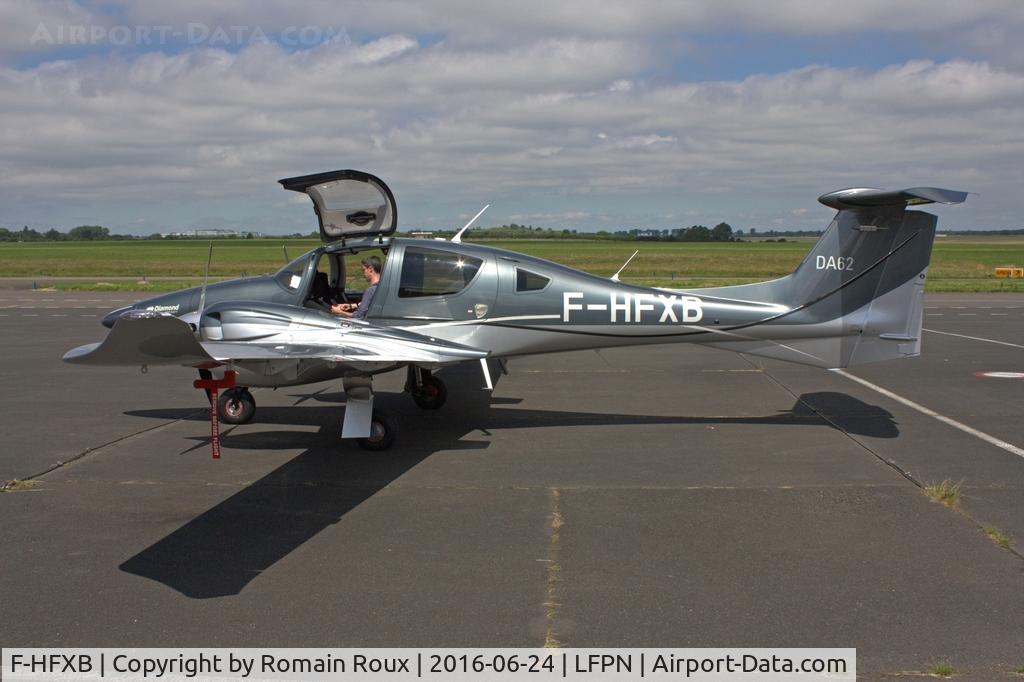 F-HFXB, 2016 Diamond DA-62 C/N 62.024, Parked