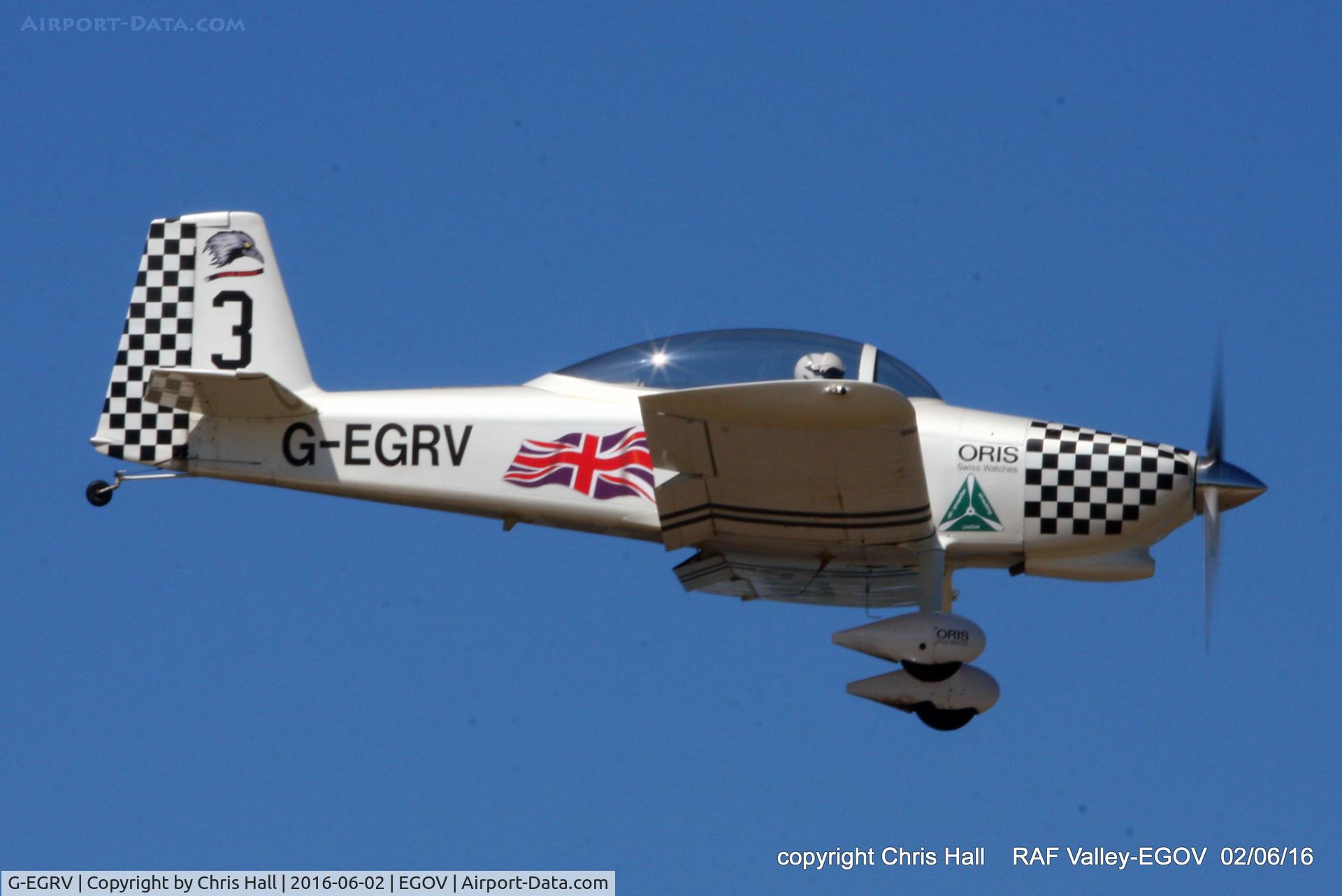 G-EGRV, 2007 Vans RV-8 C/N PFA 303-13639, RAF Valley Families Day
