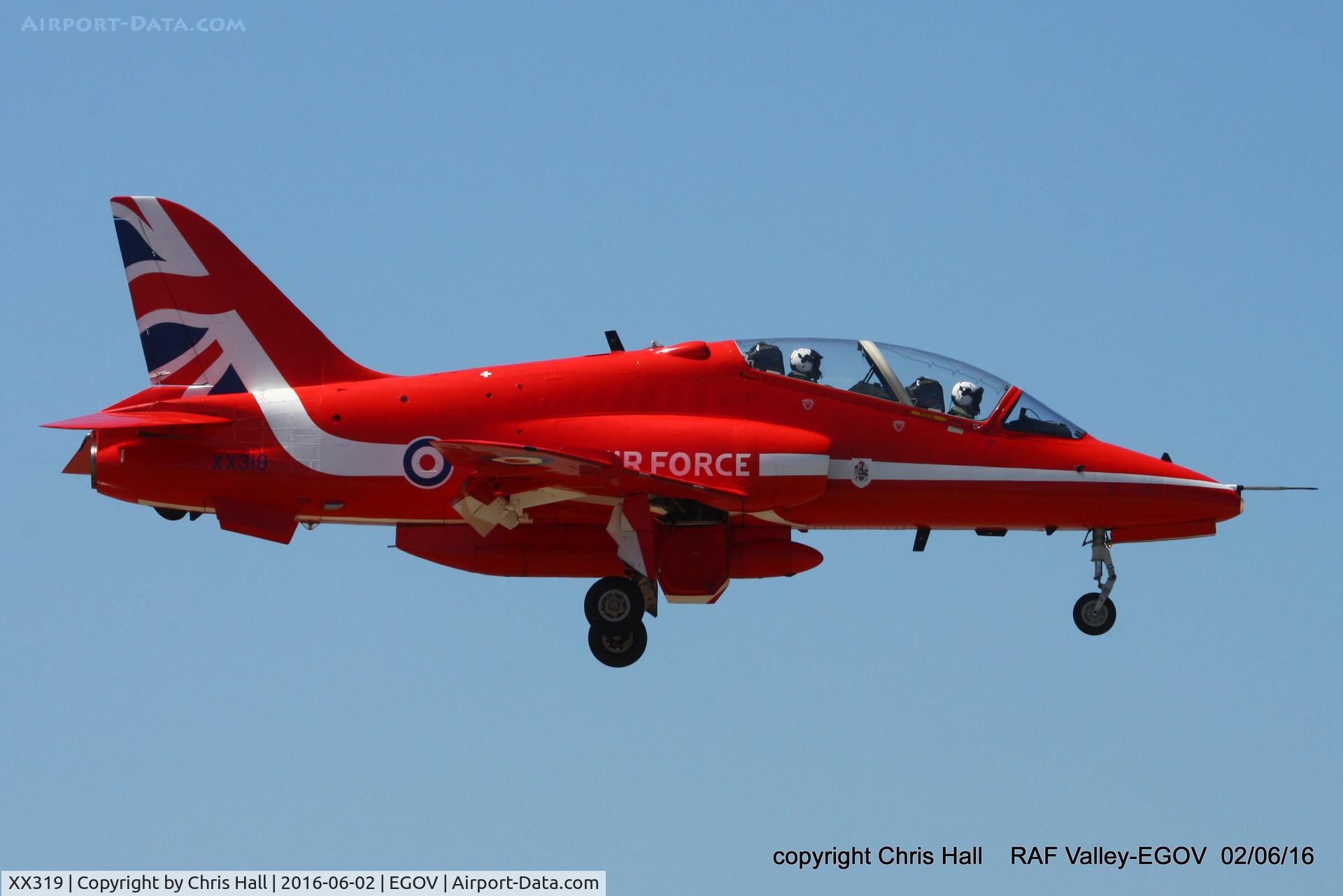 XX319, 1980 Hawker Siddeley Hawk T.1A C/N 162/312144, RAF Valley Families Day