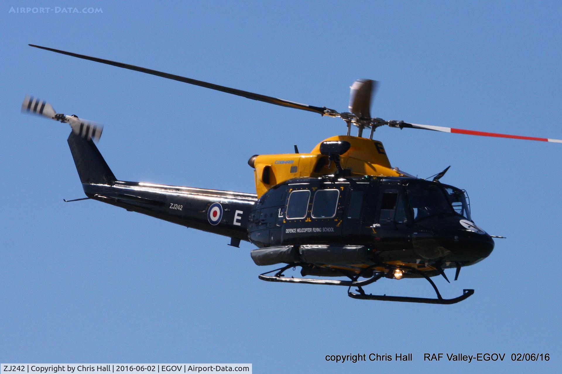 ZJ242, 1994 Bell 412EP Griffin HT1 C/N 36095, RAF 60 (R) Sqn / DHFS