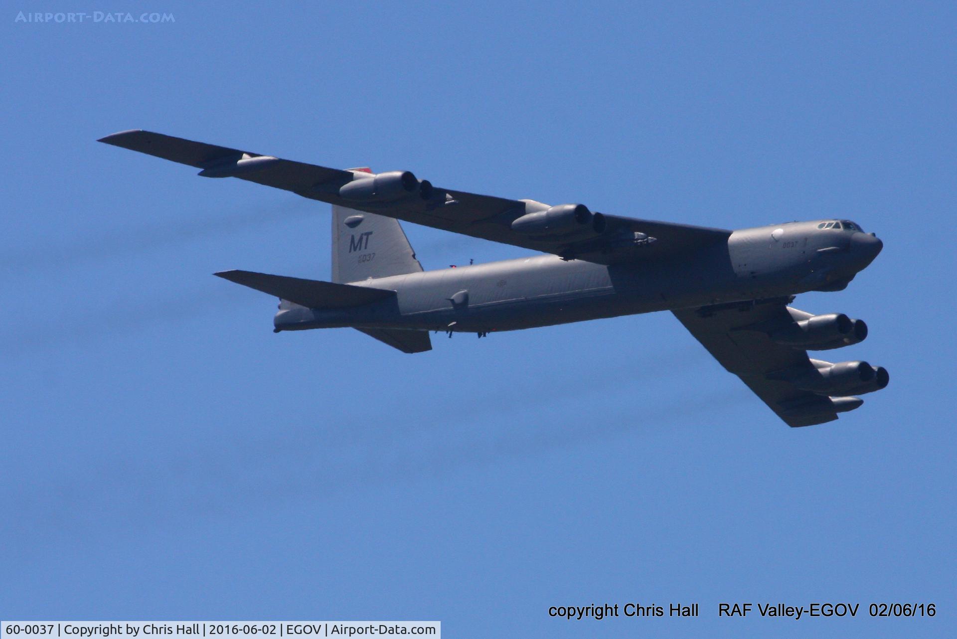 60-0037, 1960 Boeing B-52H Stratofortress C/N 464402, RAF Valley Families Day