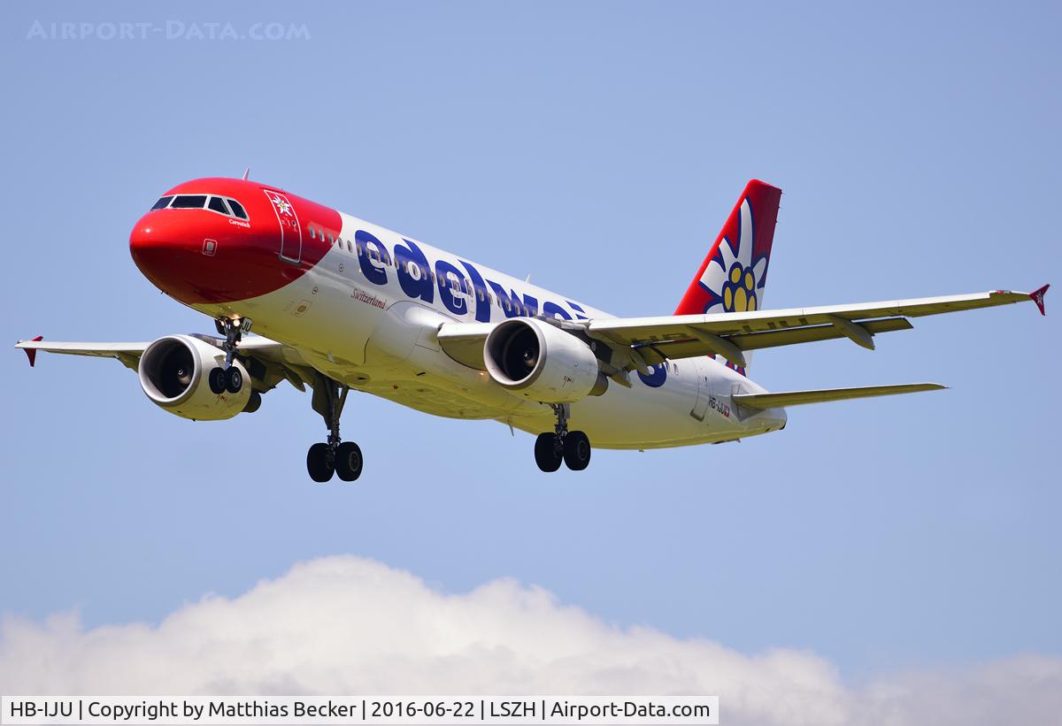 HB-IJU, 2003 Airbus A320-214 C/N 1951, HB-IJU