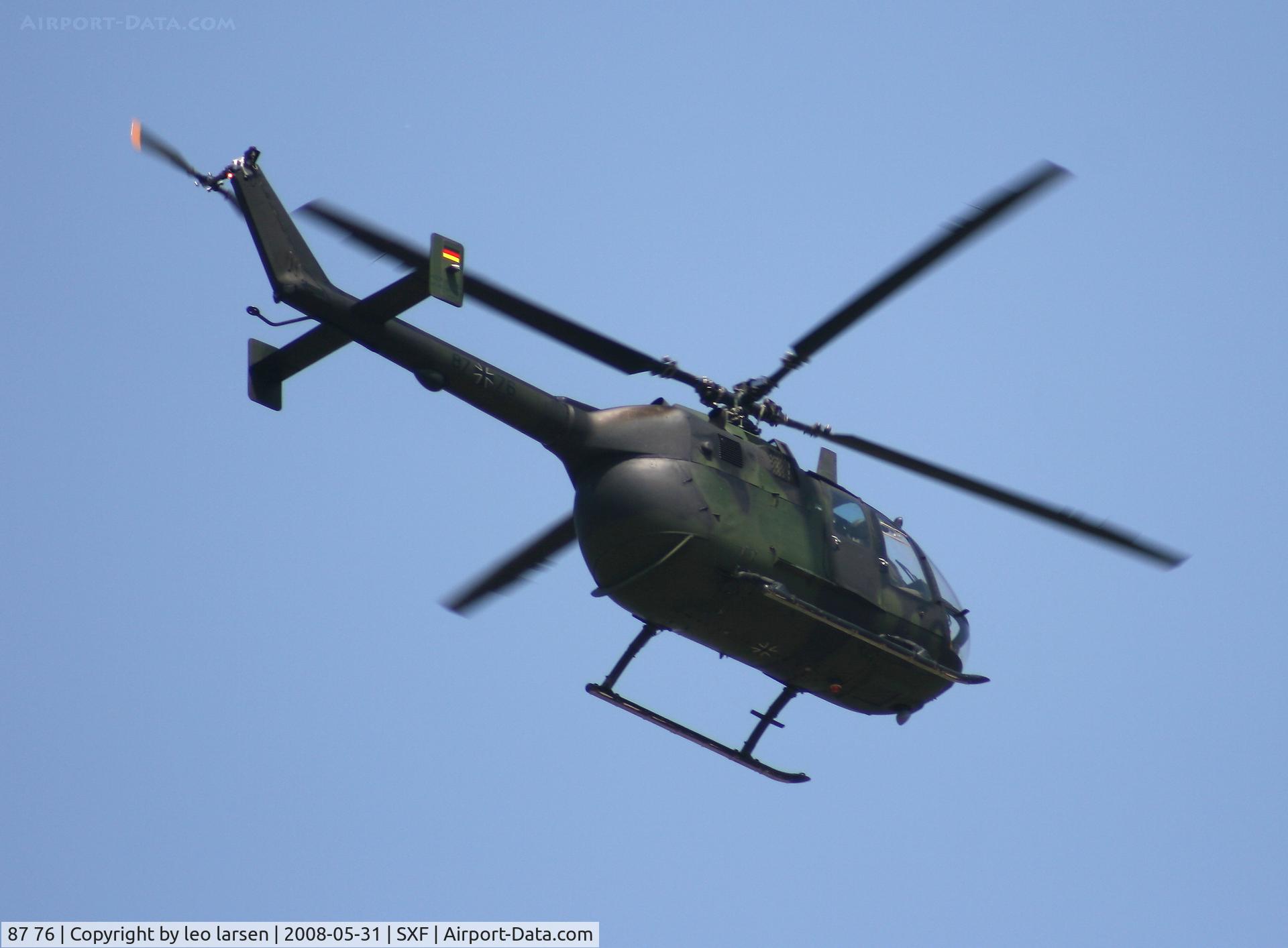 87 76, MBB Bo.105P1M C/N 6176, Berlin Air Show 31.5.08