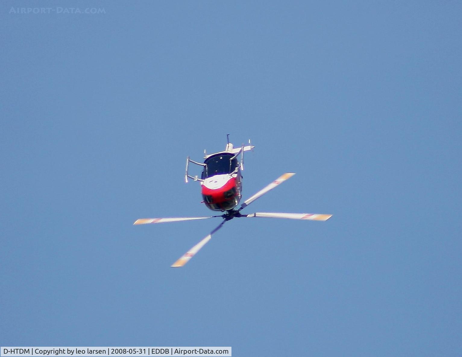 D-HTDM, MBB Bo-105CB-4 C/N S-140, Berlin Air Show 31.5.08