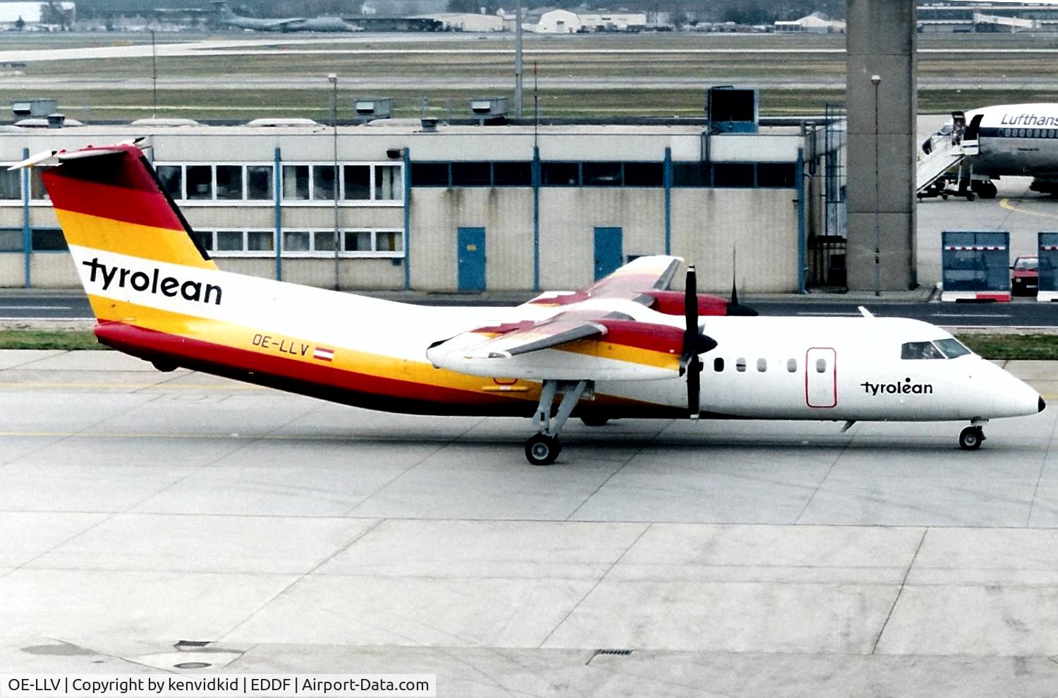 OE-LLV, 1991 De Havilland Canada DHC-8-311 Dash 8 Dash 8 C/N 290, Tyrolean Airways