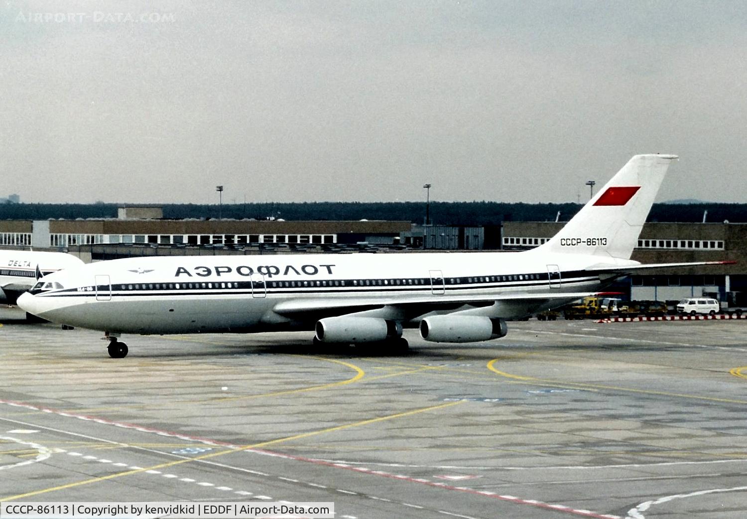RA-86113, 1990 Ilyushin Il-86 C/N 51483209081, Aeroflot