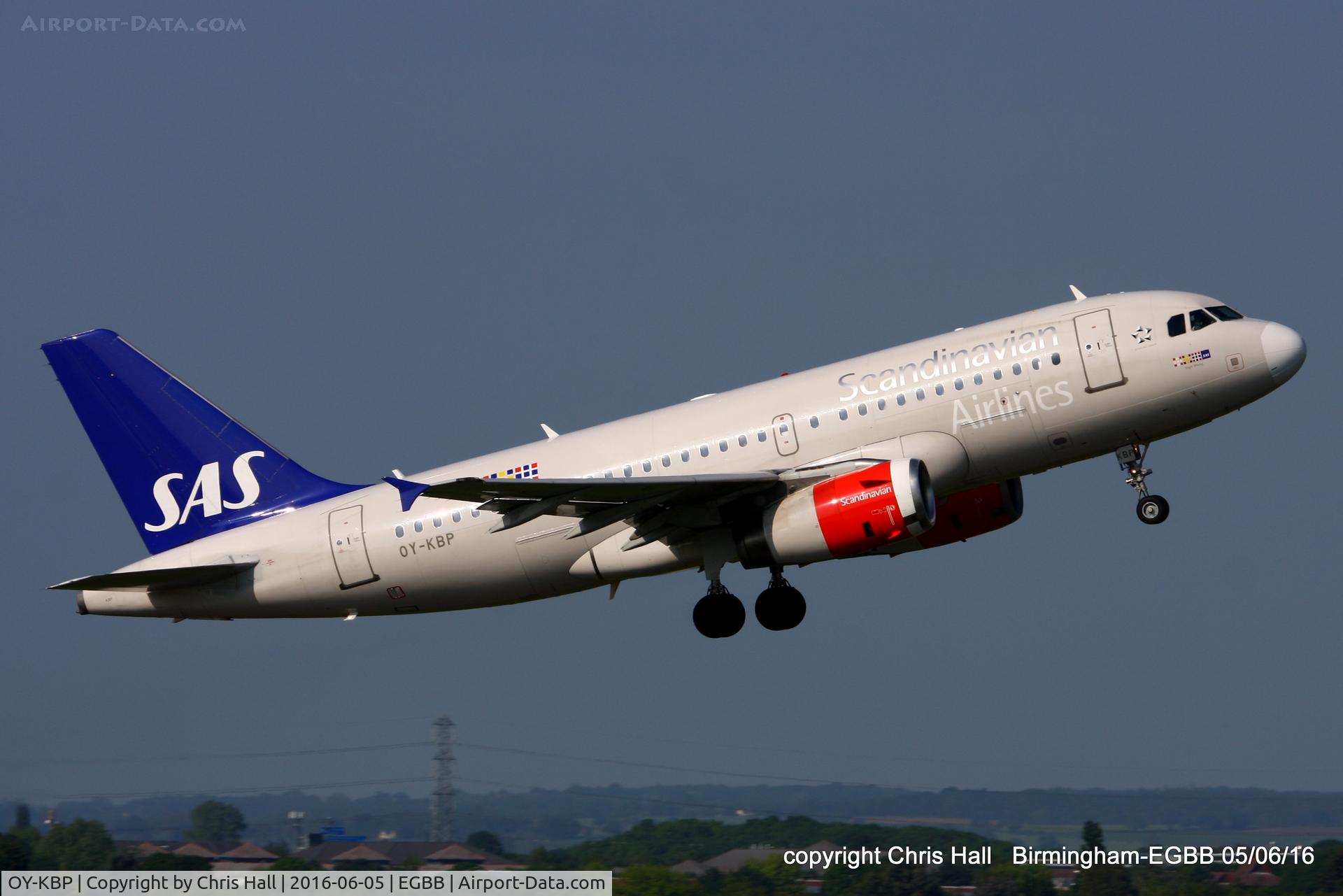 OY-KBP, 2006 Airbus A319-132 C/N 2888, SAS Scandinavian Airlines