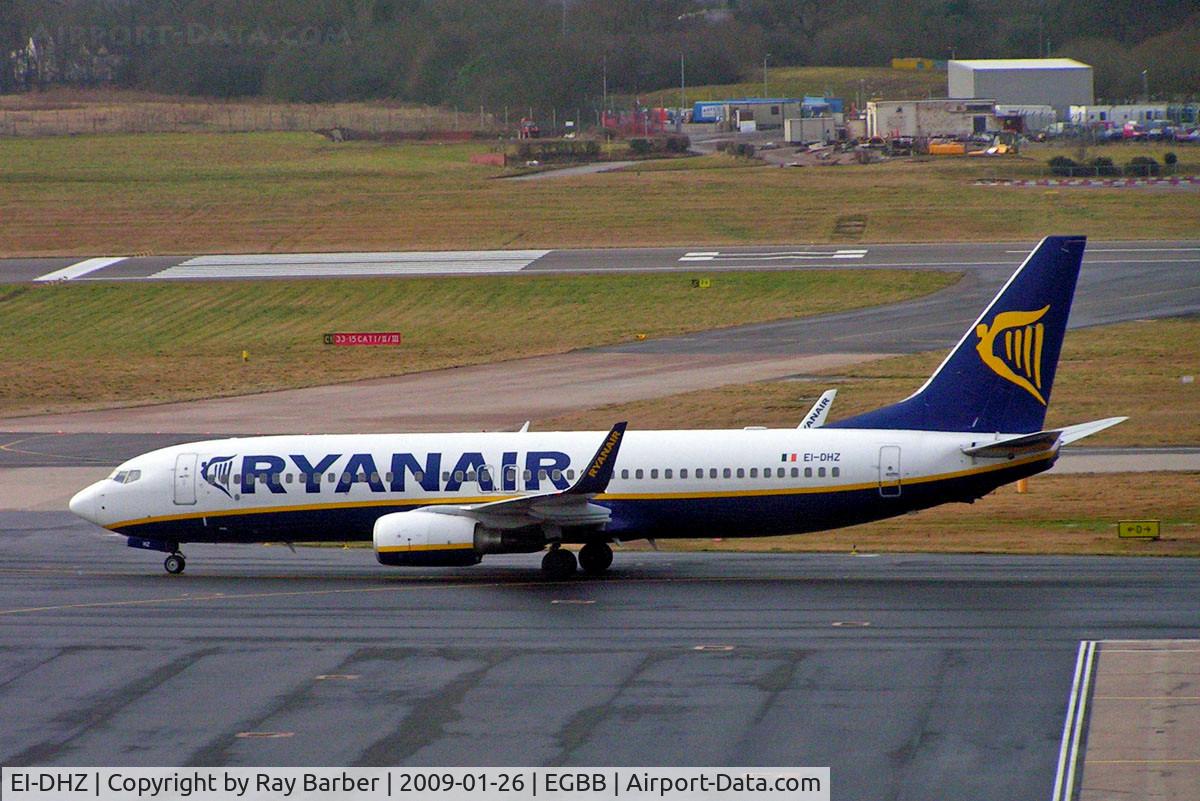 EI-DHZ, 2005 Boeing 737-8AS C/N 33583, Boeing 737-8AS [33583] (Ryanair) Birmingham Int'l~G 26/01/2009