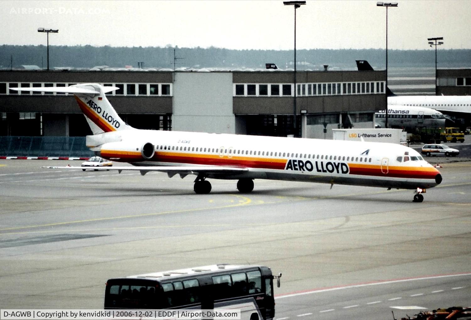 D-AGWB, 2006 Airbus A319-111 C/N 2833, Aeron Lloyd