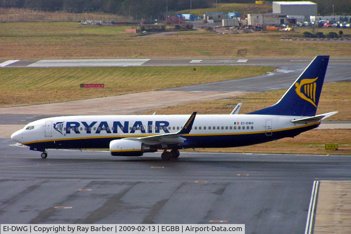 EI-DWG, 2007 Boeing 737-8AS C/N 33620, Boeing 737-8AS [33620] (Ryanair) Birmingham Int'l~G 13/02/2009