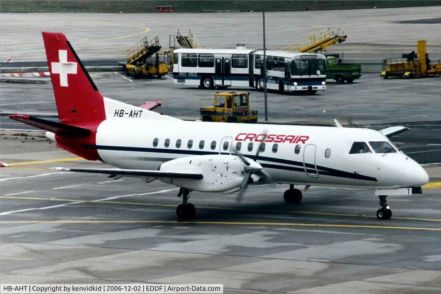 HB-AHT, 1988 Saab SF340A C/N 340A-134, Crossair