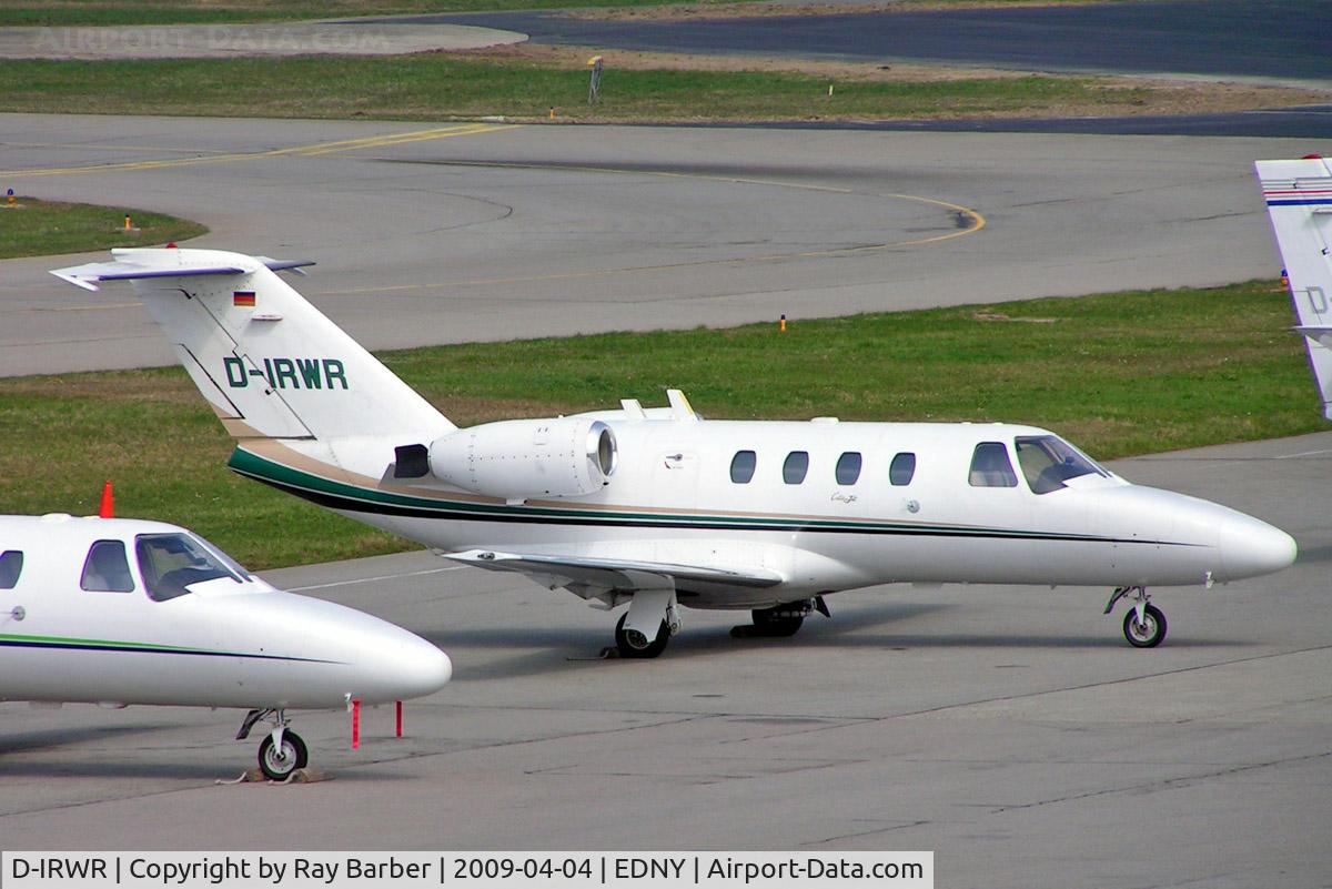 D-IRWR, 1996 Cessna 525 CitationJet CJ1 C/N 525-0118, Cessna CitationJet [525-0118] (BizAir) Friedrichshafen~D 04/04/2009
