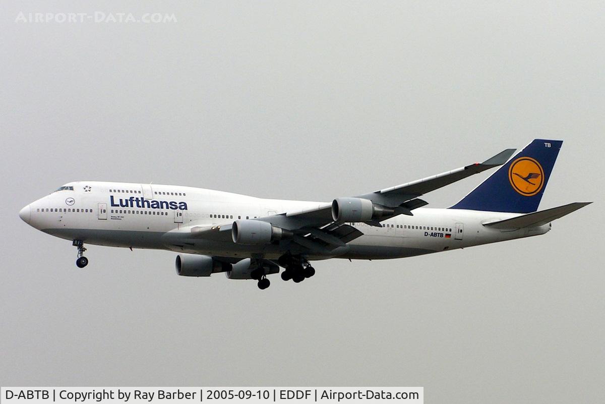 D-ABTB, 1989 Boeing 747-430M C/N 24286, Boeing 747-430M (24286] (Lufthansa) Frankfurt~D 10/09/2005