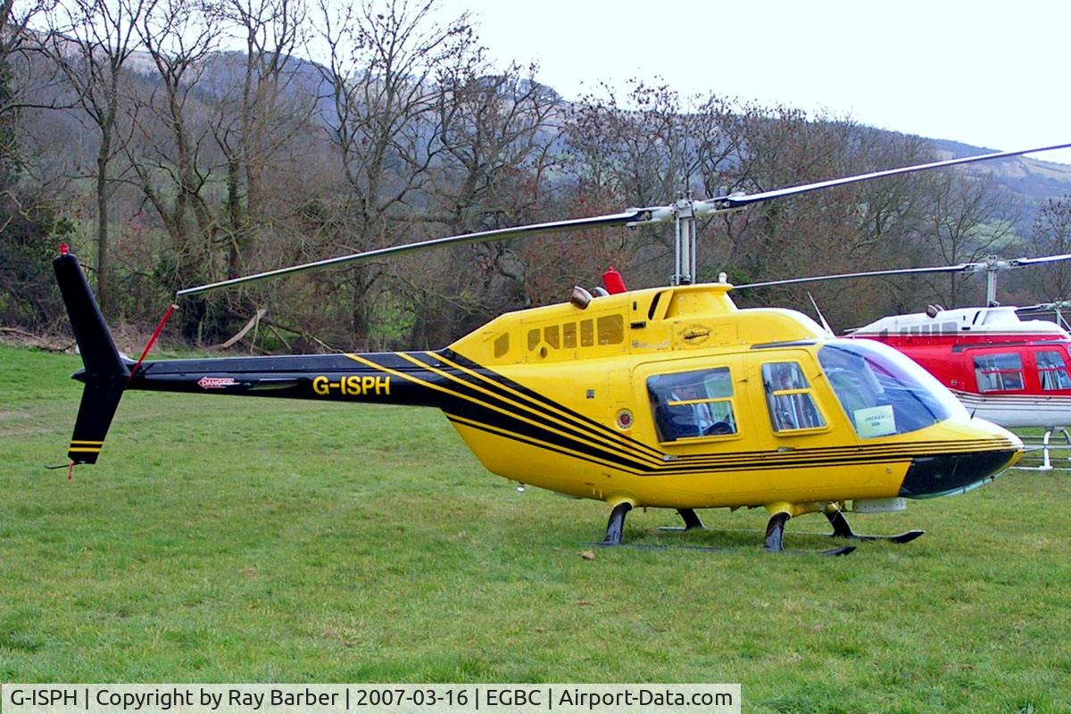 G-ISPH, 1992 Bell 206B JetRanger III C/N 4259, Bell 206B3 Jet Ranger III [4259] Cheltenham Racecourse~G 16/03/2007
