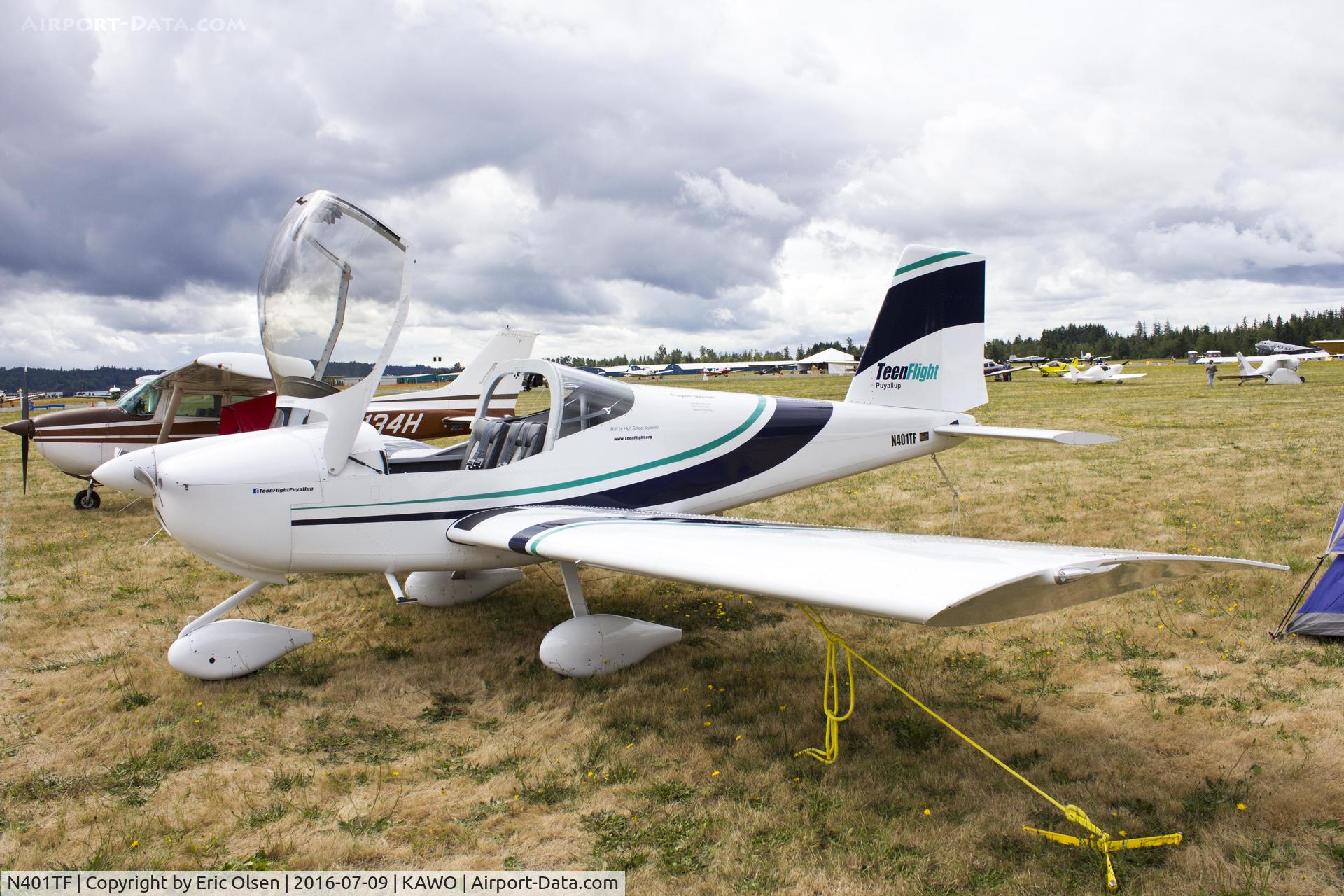 N401TF, 2015 Vans RV-12 C/N 120664, Vans R-12 at the 2016 Arlington Fly-In.