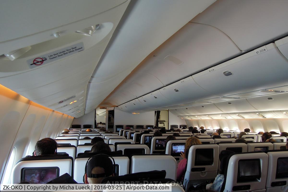 ZK-OKO, 2011 Boeing 777-306/ER C/N 38407, AKL-LAX