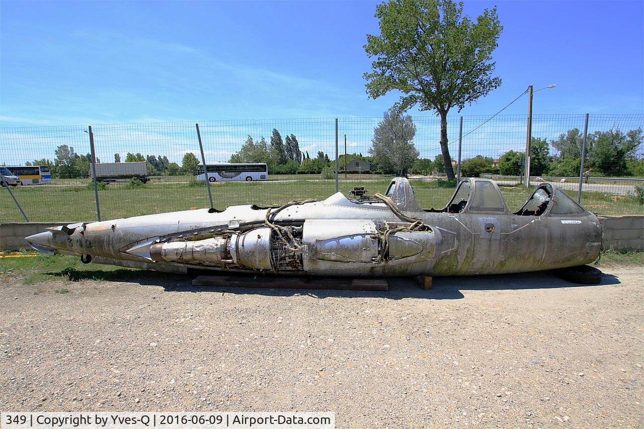 349, Fouga CM-170 Magister C/N 349, Fouga CM-170 Magister, will be used as spare parts, 
