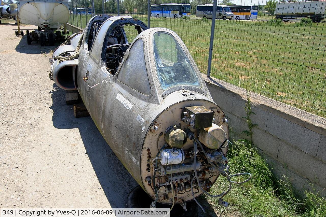 349, Fouga CM-170 Magister C/N 349, Fouga CM-170 Magister, will be used as spare parts, 