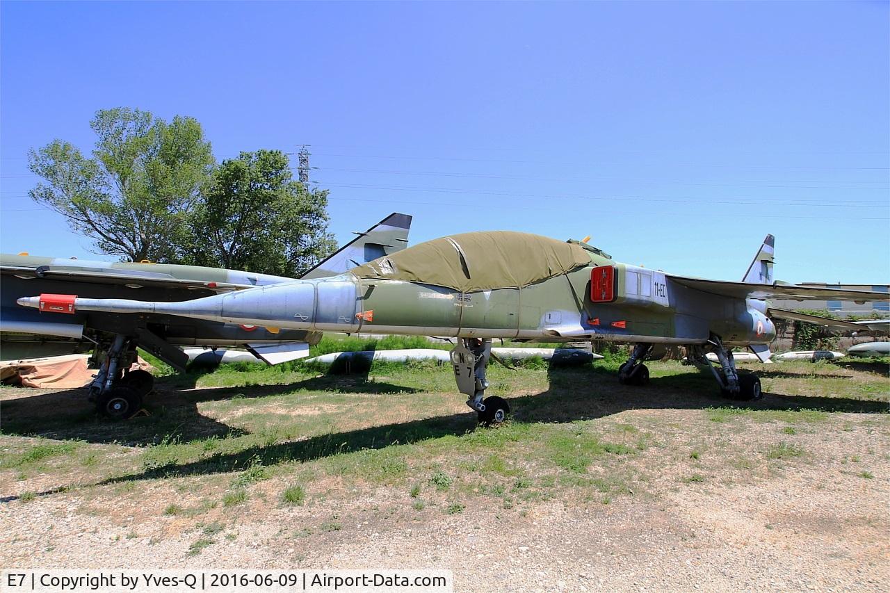 E7, Sepecat Jaguar E C/N E7, Sepecat Jaguar E, preserved at 