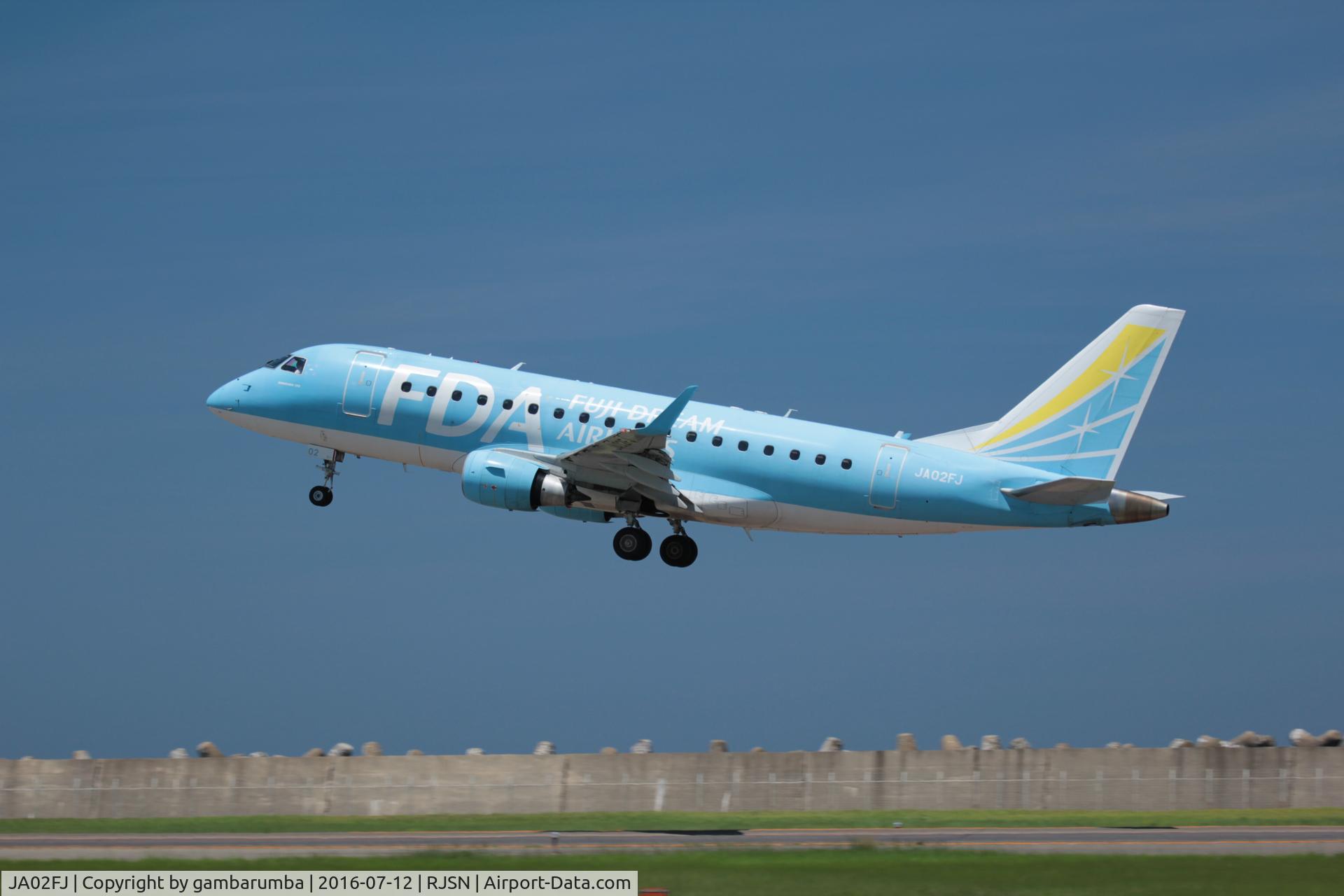 JA02FJ, 2009 Embraer 170ST (ERJ-170-100ST) C/N 17000289, JA02FJ