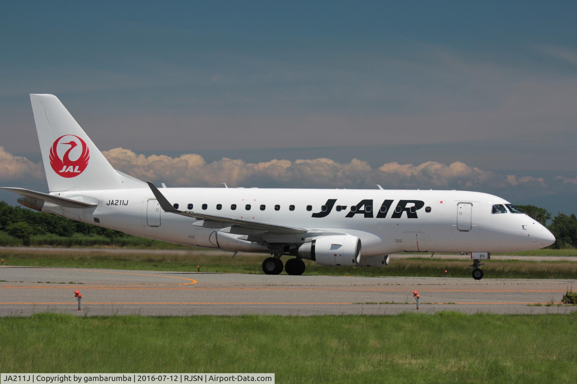 JA211J, 2008 Embraer 170ST (ERJ-170-100ST) C/N 17000251, JA211J