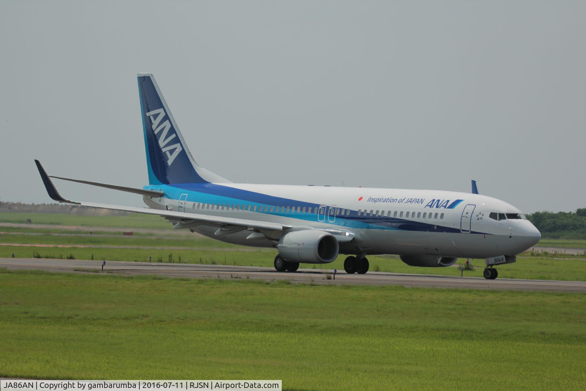 JA86AN, 2016 Boeing 737-881 C/N 62641, JA86AN