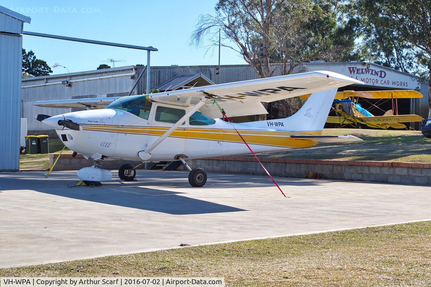VH-WPA, 1975 Cessna 182P Skylane C/N 18263848, VH-WPA Luskintyre NSW July 2016