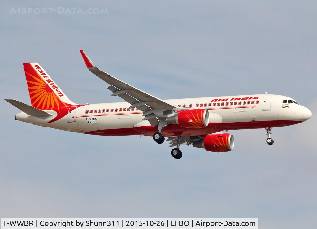F-WWBR, 2015 Airbus A320-214 C/N 6803, C/n 6803 - To be VT-EXE
