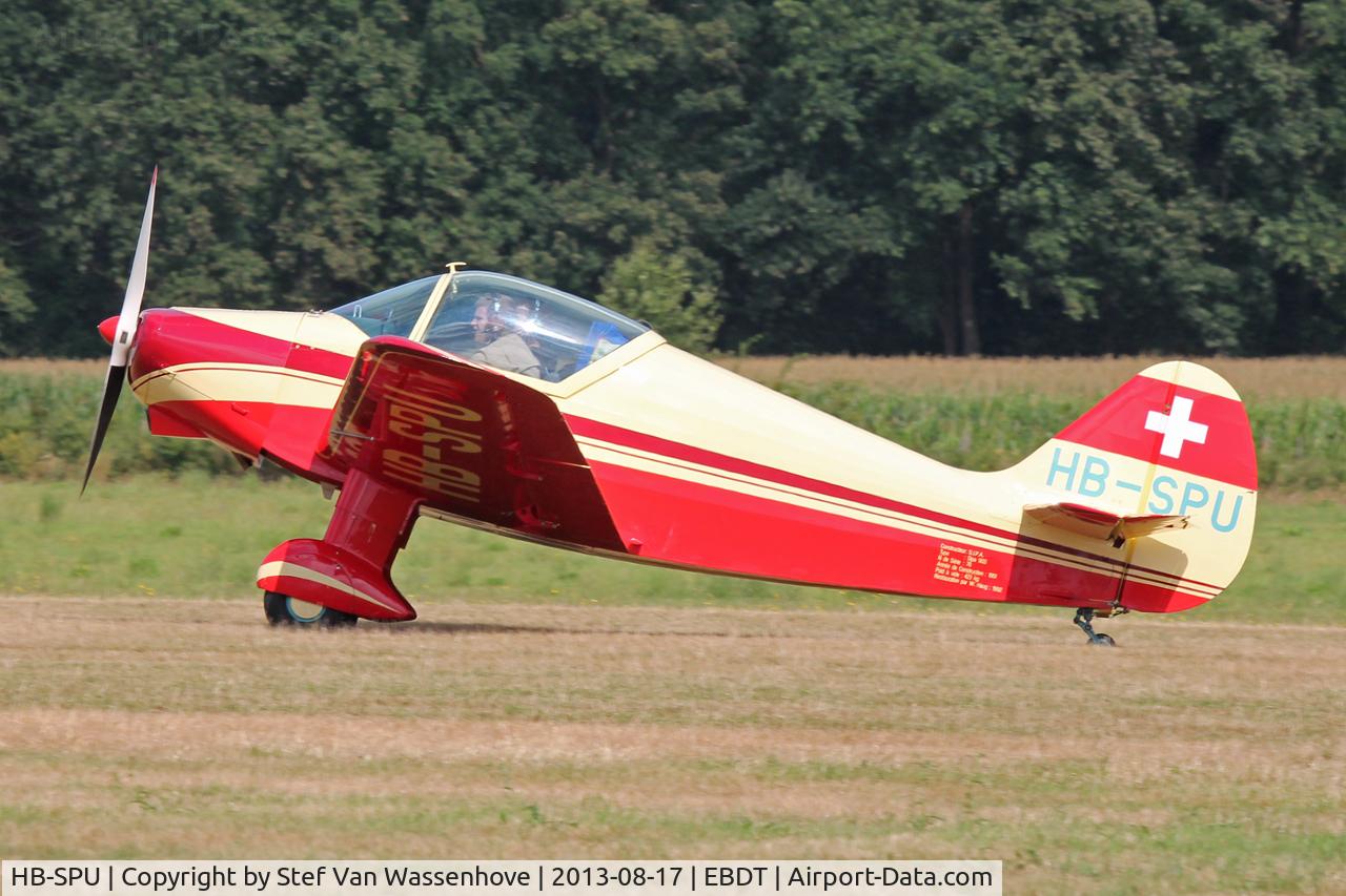 HB-SPU, SIPA S.903 C/N 76, Schaffen-Diest Oldtimer Fly-Inn 2013.
