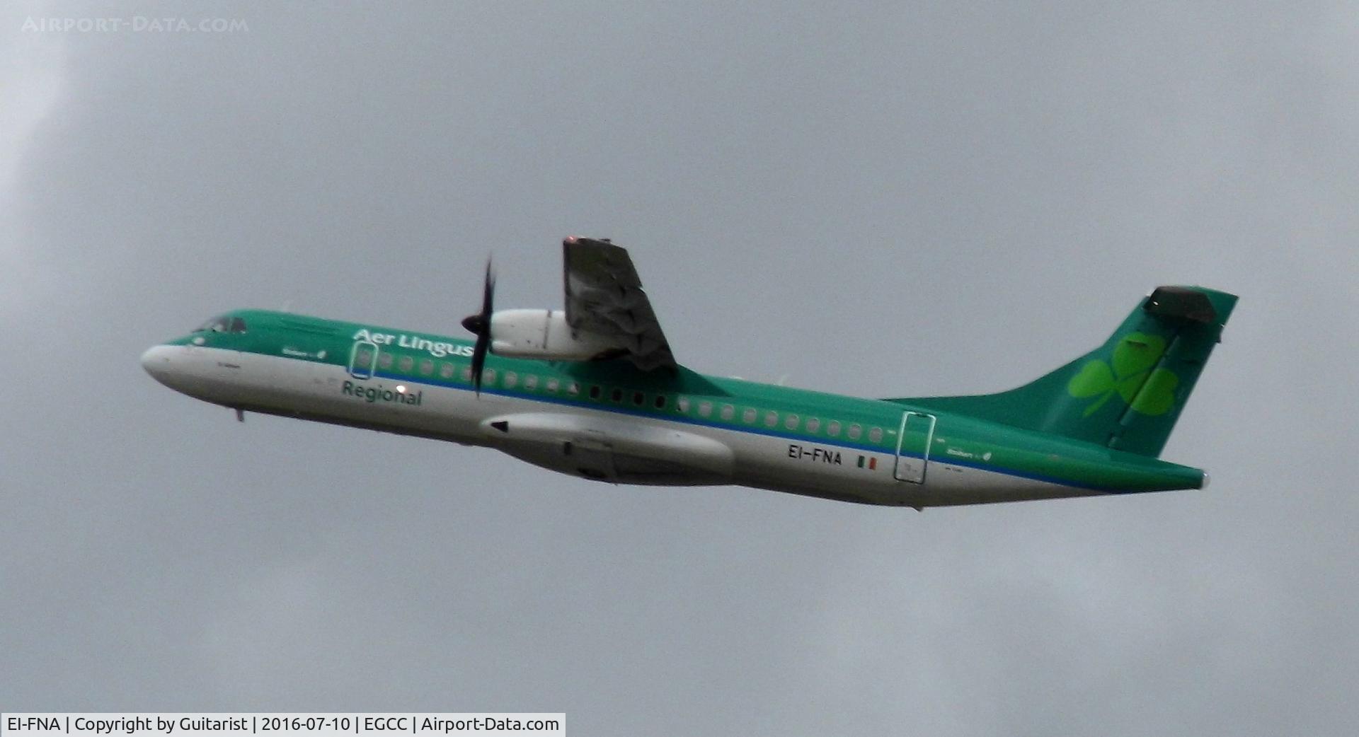 EI-FNA, 2016 ATR 72-212A C/N 1325, At Manchester