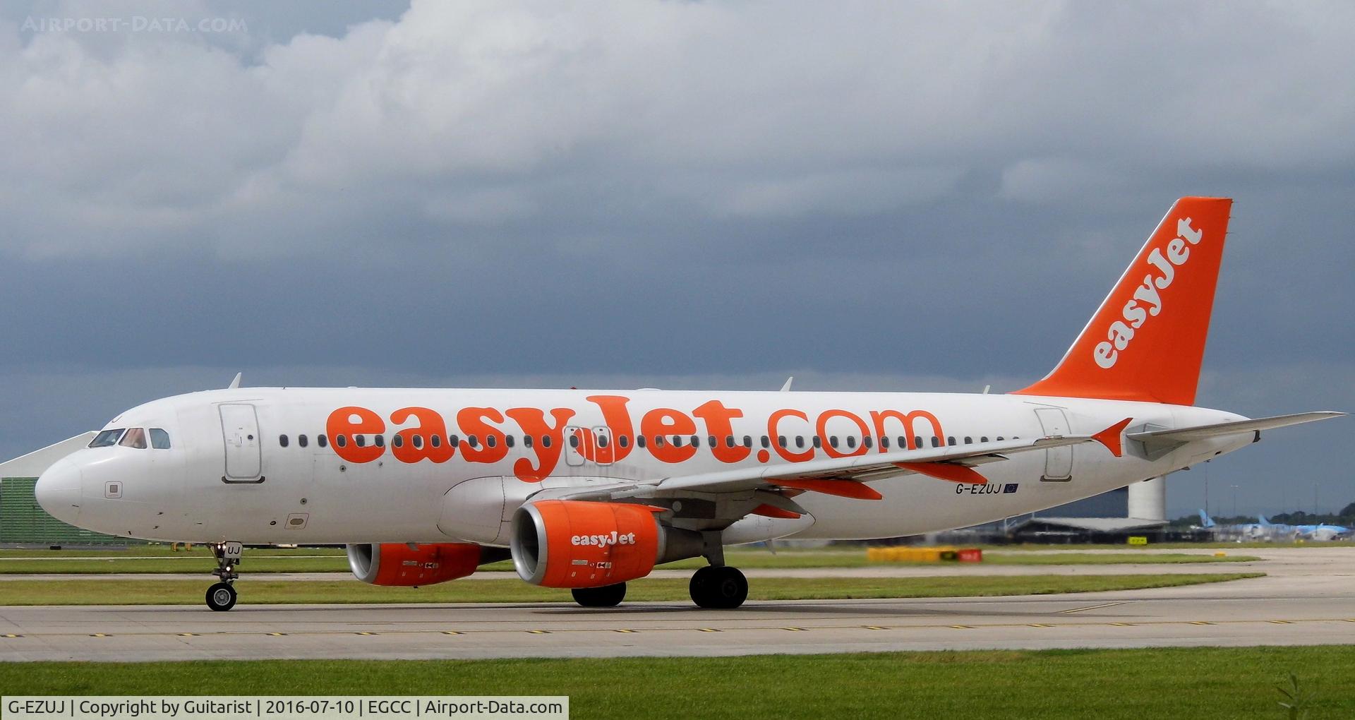 G-EZUJ, 2011 Airbus A320-214 C/N 4740, At Manchester