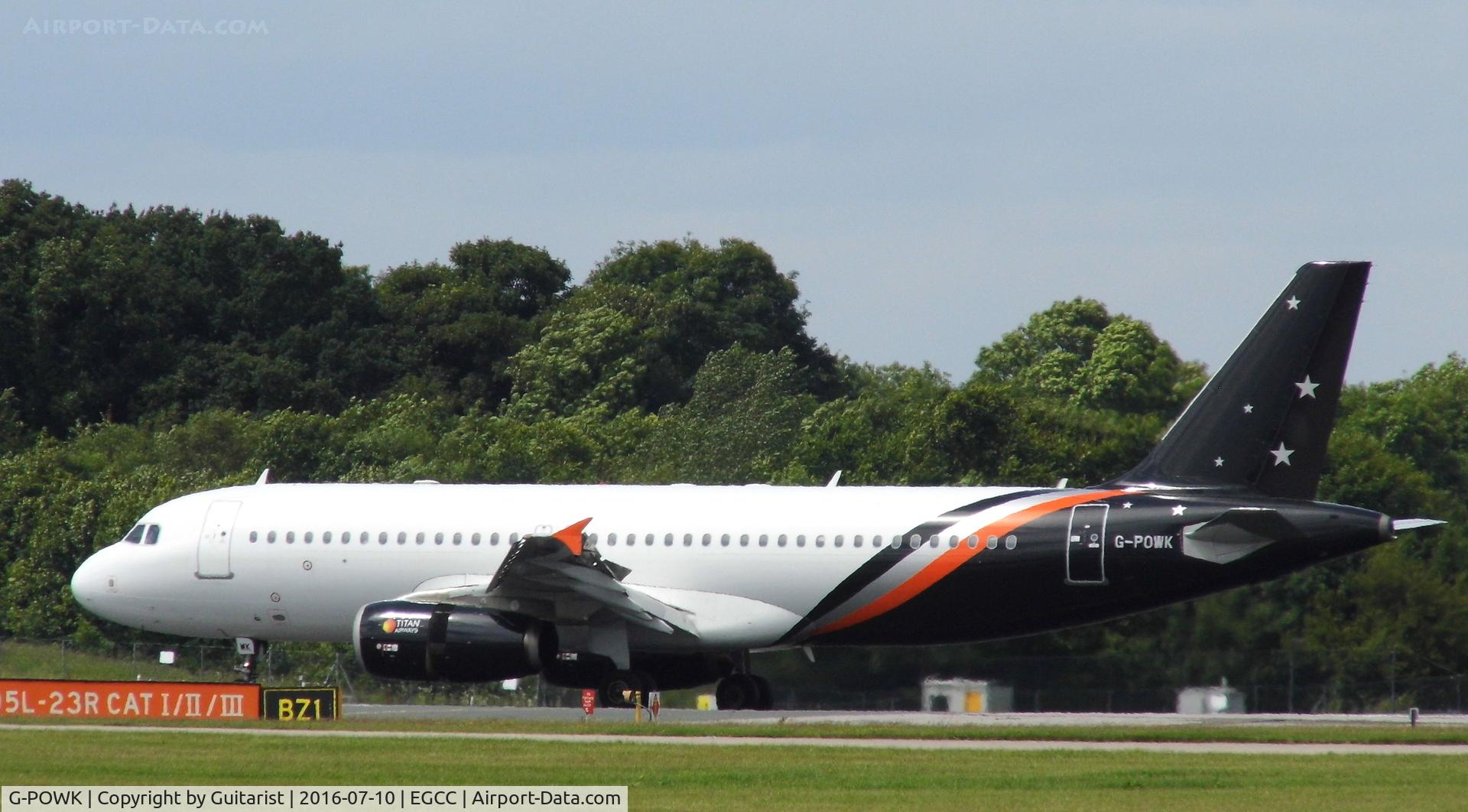 G-POWK, 2011 Airbus A320-233 C/N 4701, At Manchester