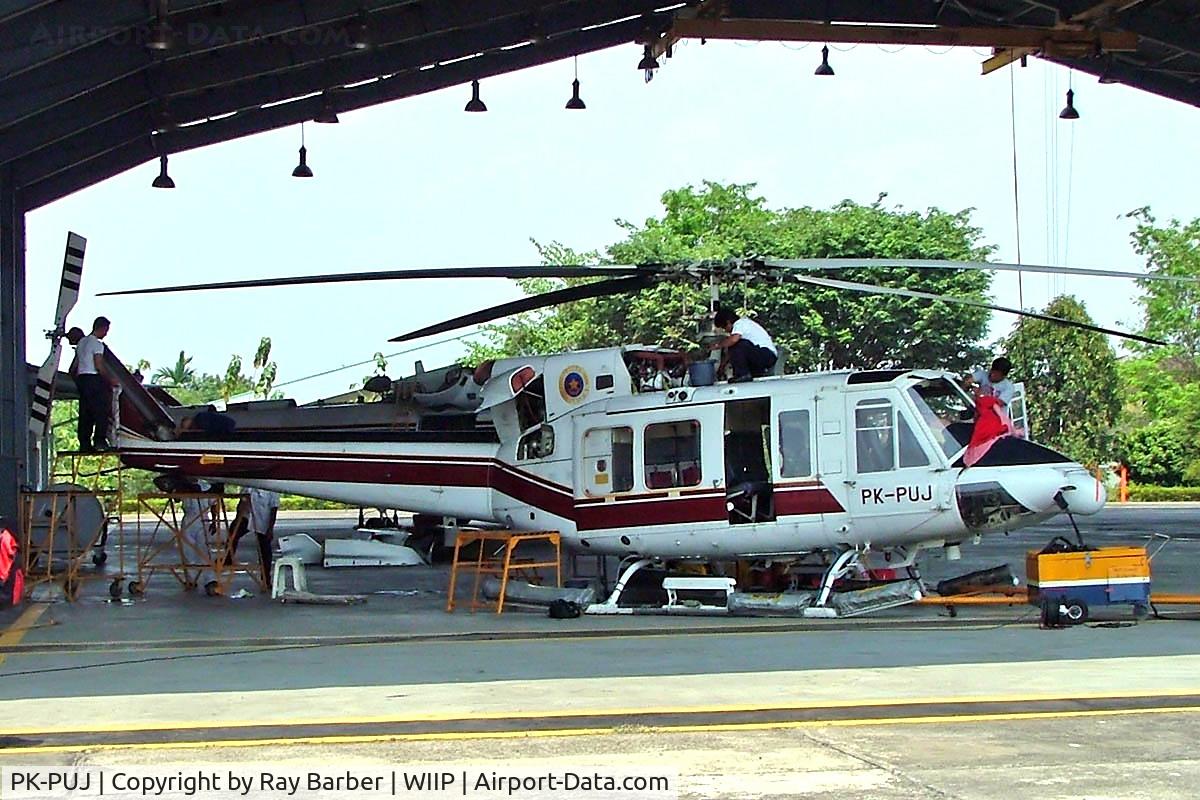 PK-PUJ, Bell 412EP C/N 36282, Bell 412EP [36282] (Pelita Air Service) Pondok Cabe~PK 25/10/2006
