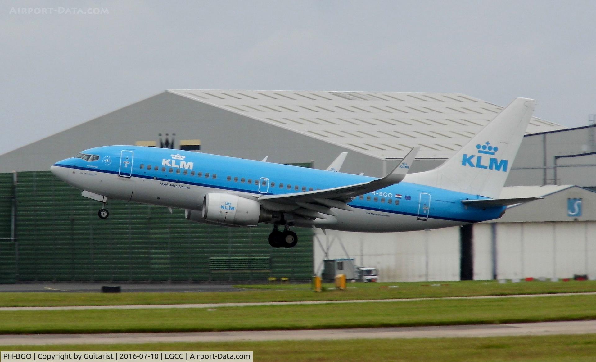 PH-BGO, 2011 Boeing 737-7K2 C/N 38126, At Manchester