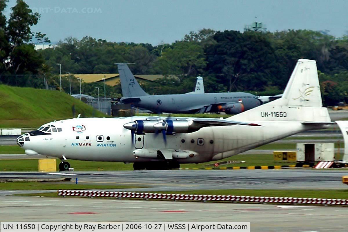 UN-11650, Antonov An-12 C/N 6344305, Antonov An-12B [6344305] (AirMark Aviation) Singapore-Changi~9V 27/10/2006