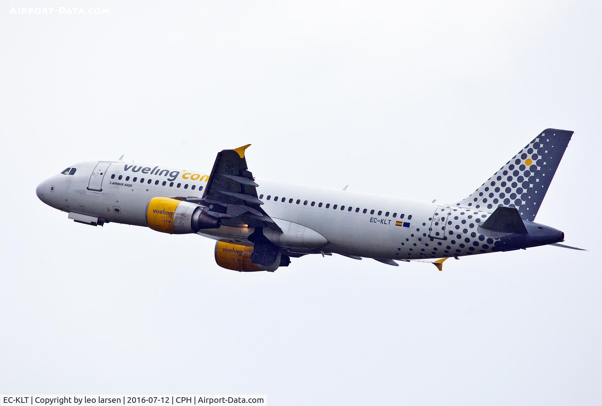 EC-KLT, 2007 Airbus A320-216 C/N 3376, Copenhagen 12.7.16