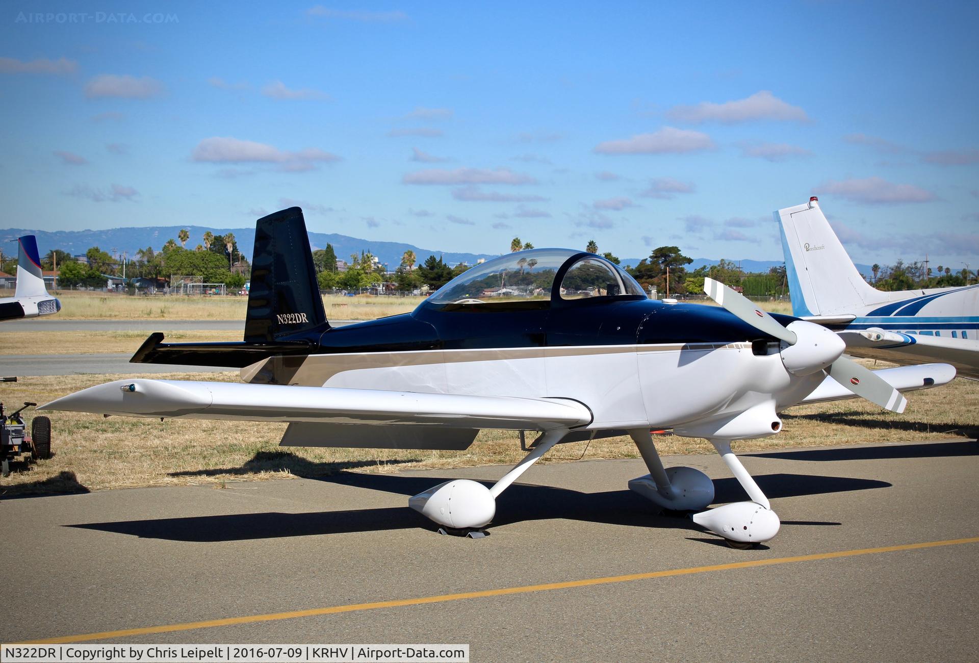 N322DR, 2005 Vans RV-8A C/N 81291, Georgia-based 2005 Vans RV-8A on display at the 2016 Airport Day at Reid Hillview Airport, San Jose, CA.