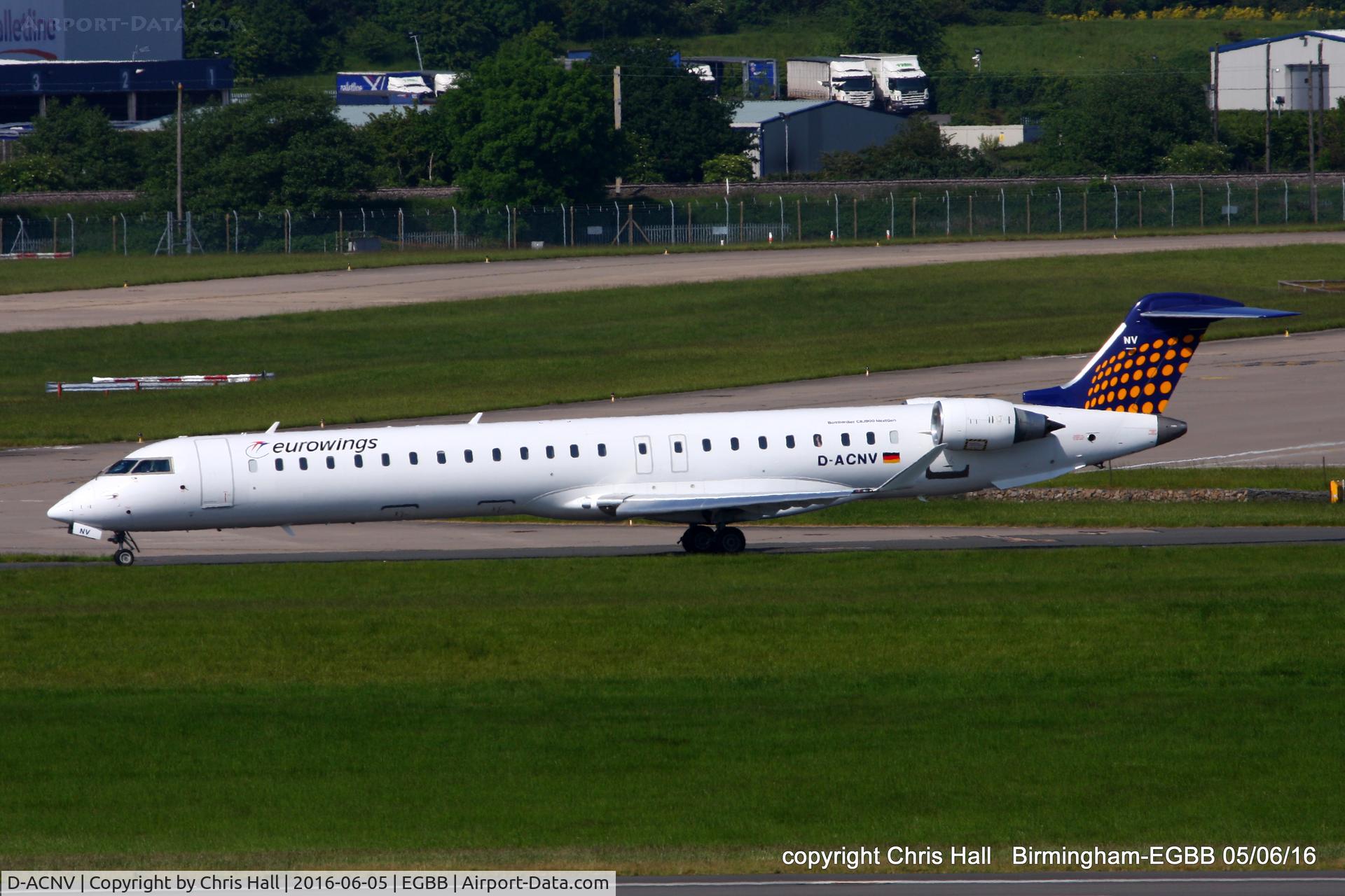D-ACNV, 2011 Bombardier CRJ-900LR (CL-600-2D24) C/N 15268, Eurowings
