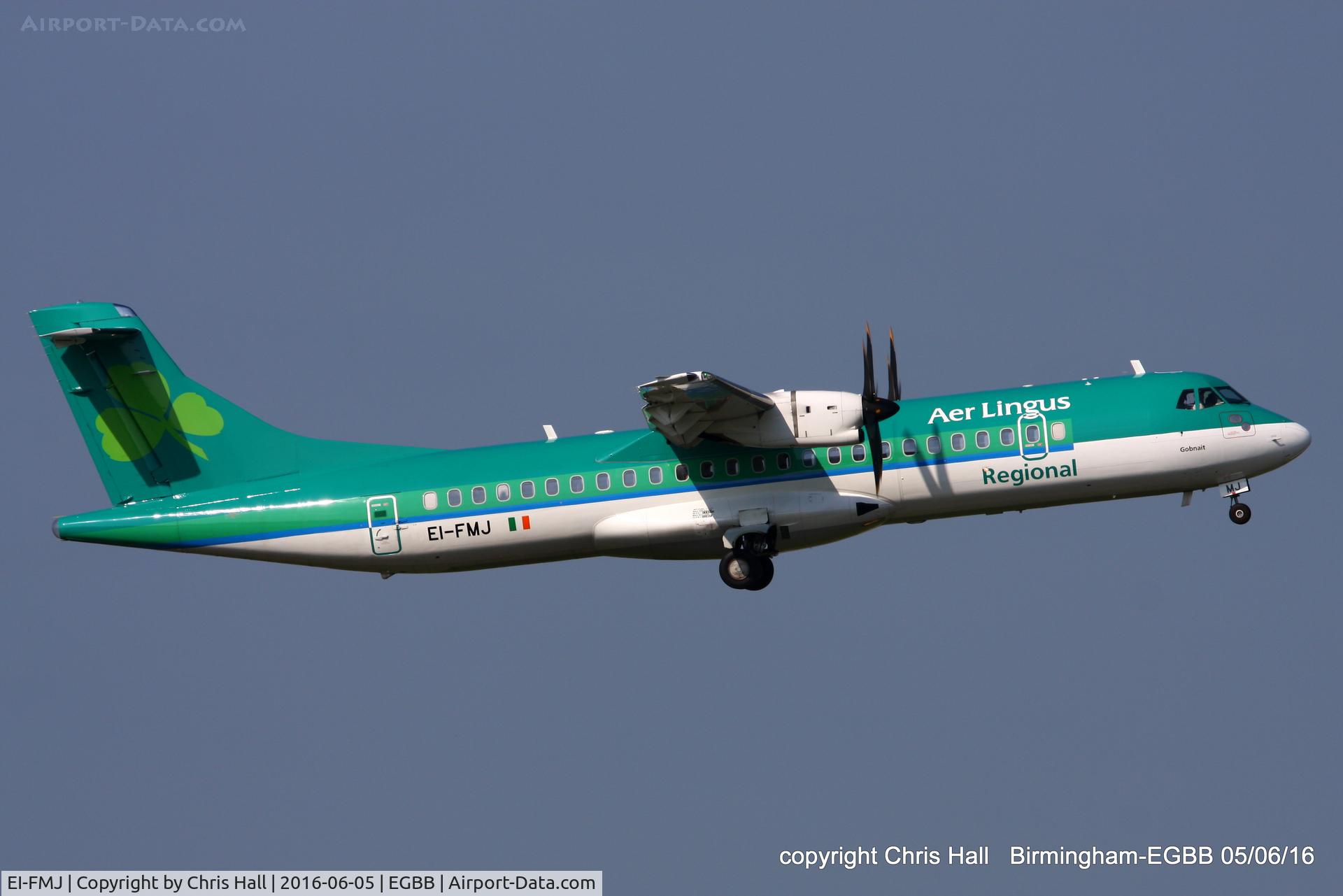 EI-FMJ, 2015 ATR 72-600 C/N 1295, Aer Lingus Regional