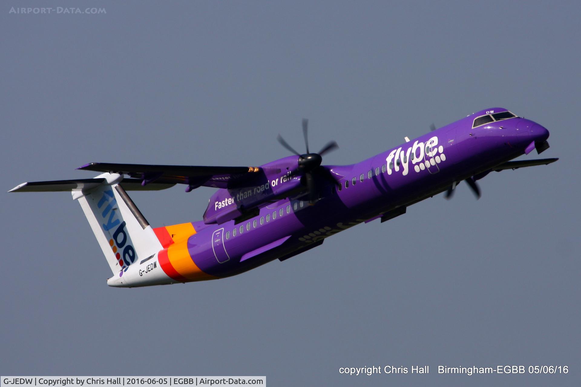 G-JEDW, 2004 De Havilland Canada DHC-8-402Q Dash 8 C/N 4093, flybe