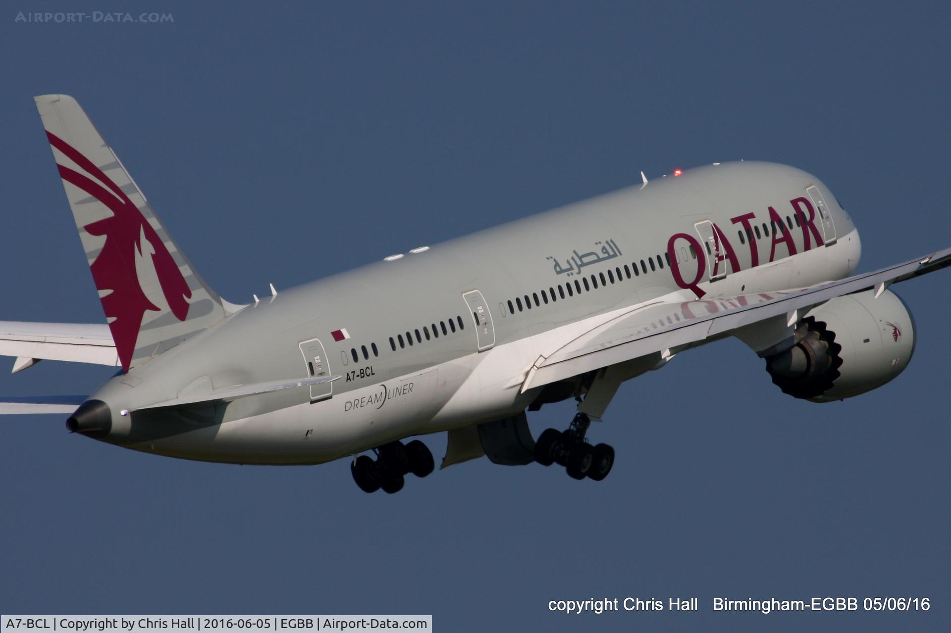 A7-BCL, 2012 Boeing 787-8 Dreamliner C/N 38330, Qatar