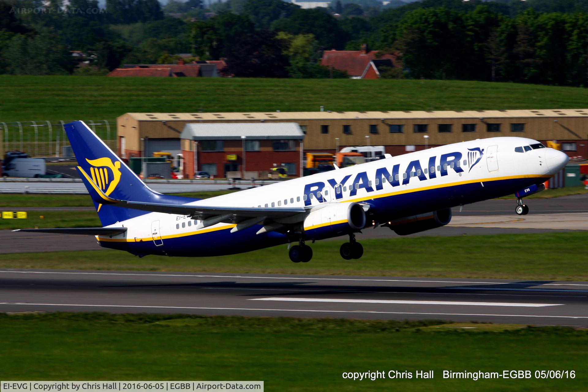 EI-EVG, 2012 Boeing 737-8AS C/N 40292, Ryanair