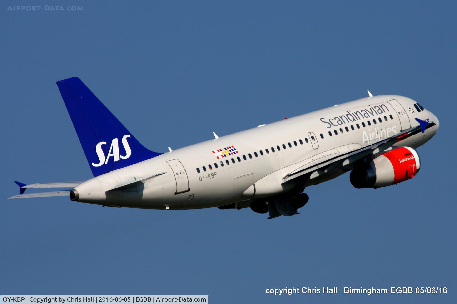 OY-KBP, 2006 Airbus A319-132 C/N 2888, SAS Scandinavian Airlines