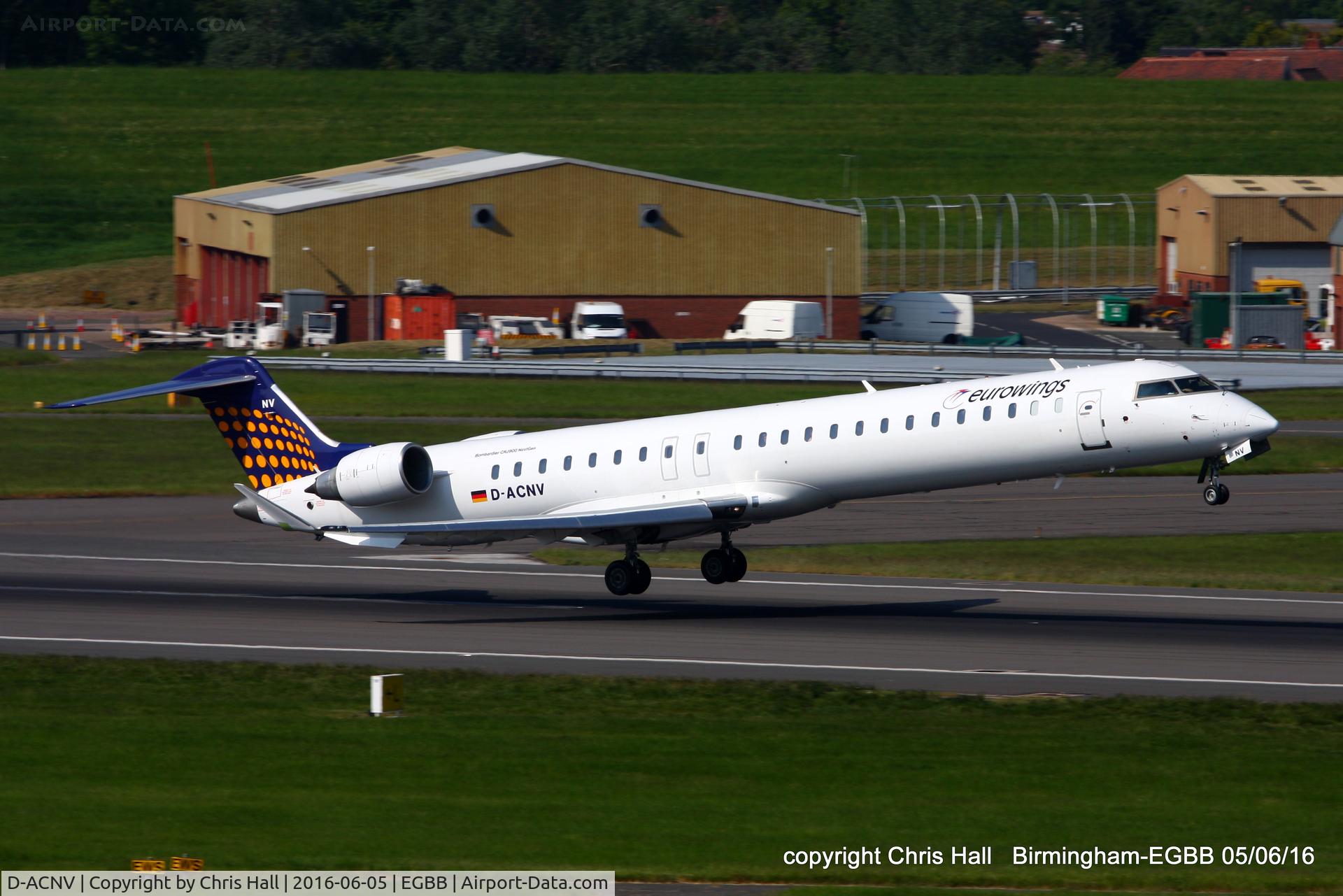 D-ACNV, 2011 Bombardier CRJ-900LR (CL-600-2D24) C/N 15268, Eurowings