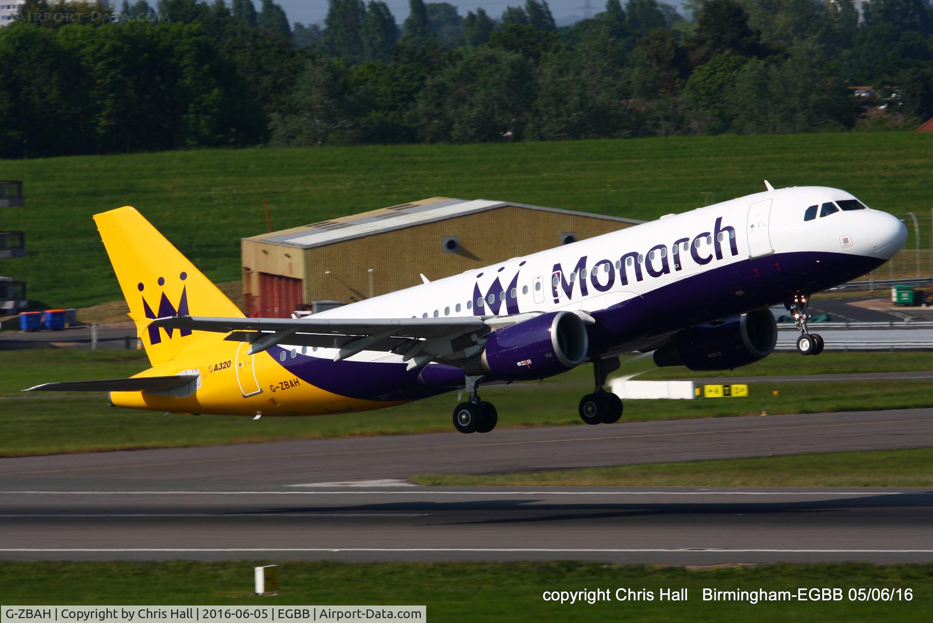 G-ZBAH, 2001 Airbus A320-214 C/N 1413, Monarch